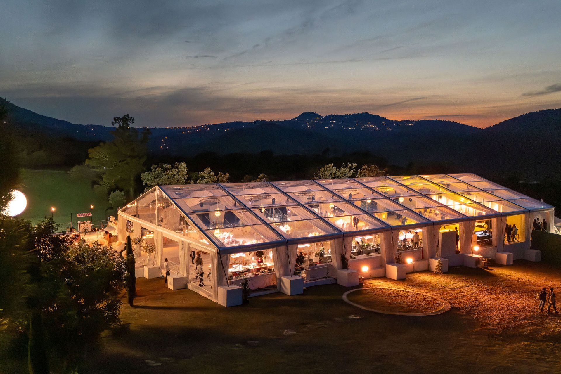 una tenda per il mio matrimonio