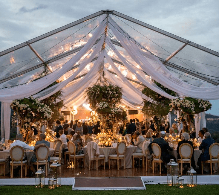 una tenda per il mio matrimonio