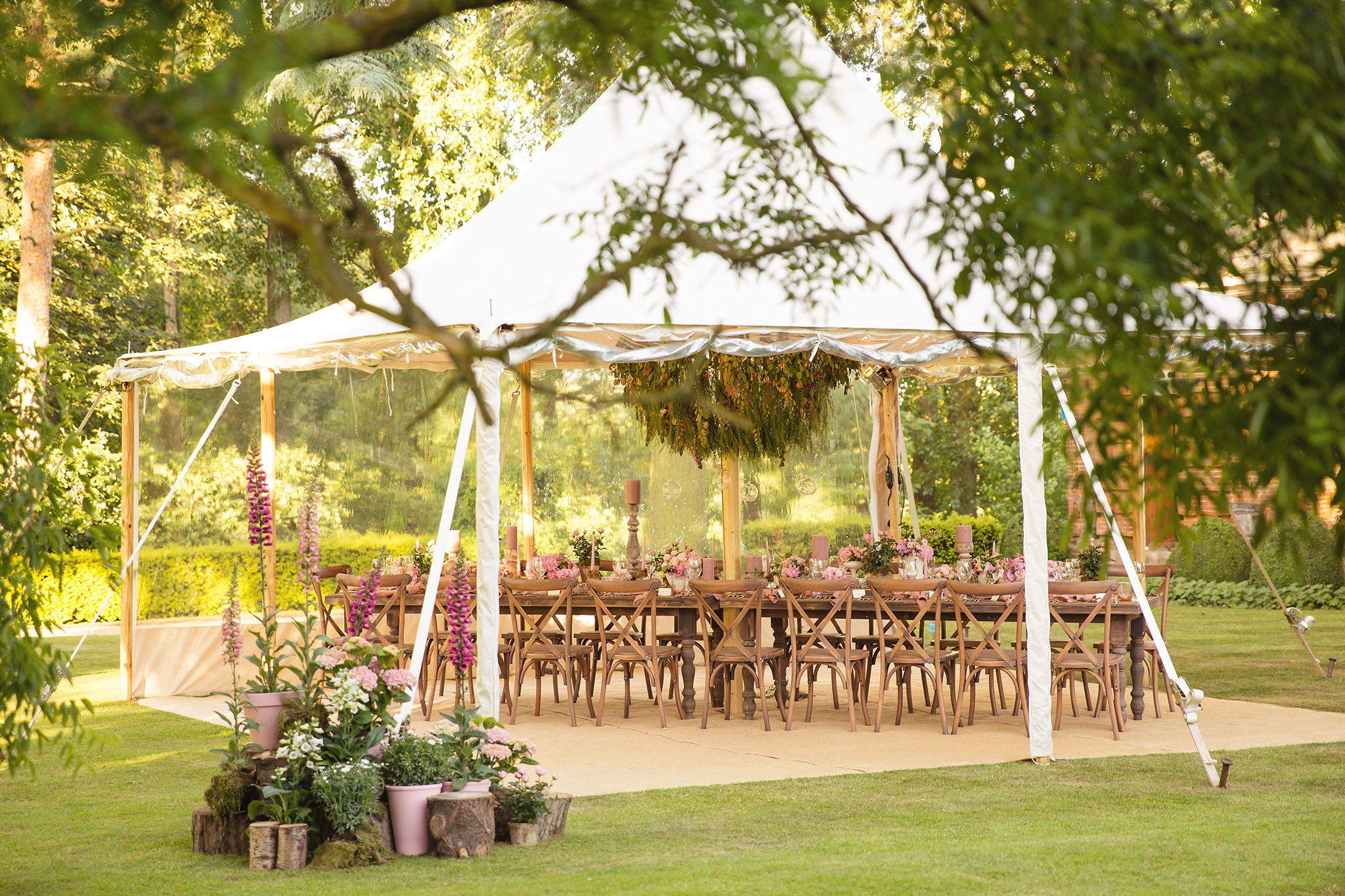 una tenda per il mio matrimonio